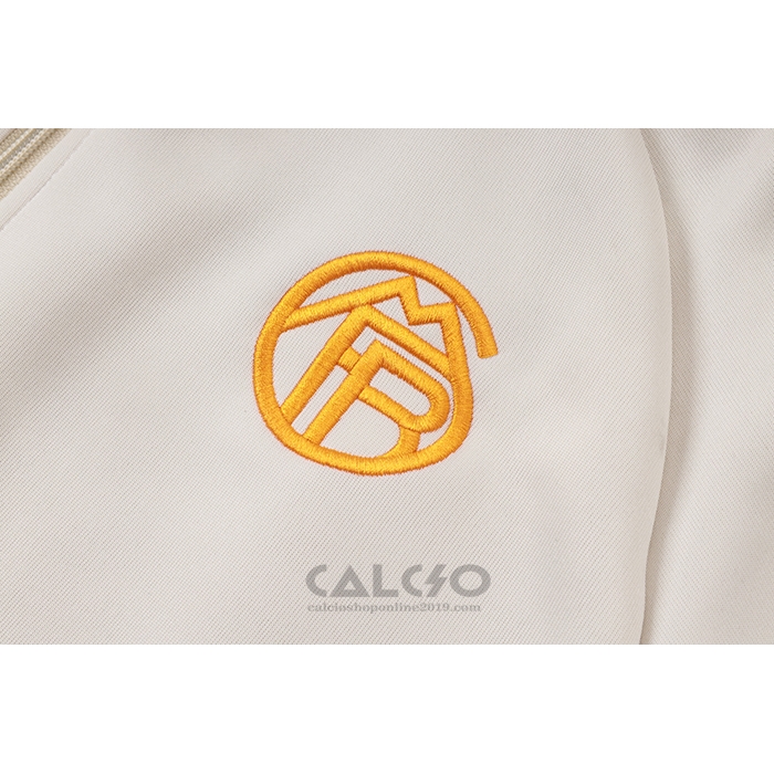 Tuta da Track di Giacca Bayern Monaco Bambino 2026-2027 Crema Arancione